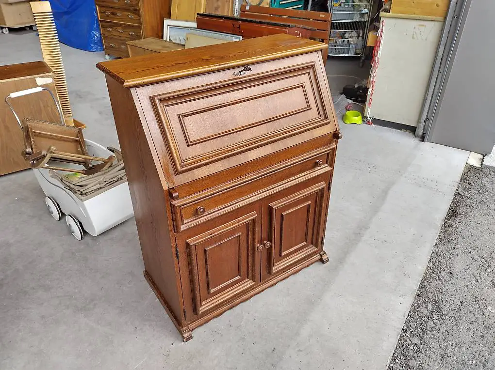 Kleiner Sekretär Schreibkommode 88 x 46 cm höhe 108 cm