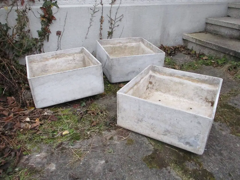 3x Pflanzenschale GUHL 60er Vintage-Hit Top-Zustand