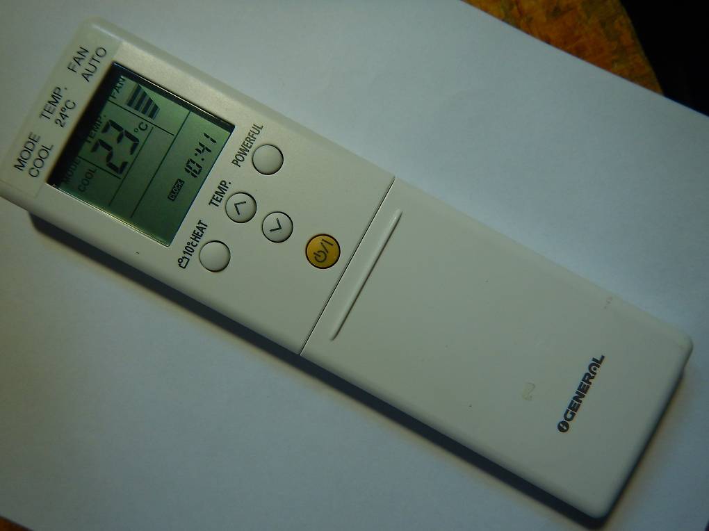 Fernbedienung zu Klimagerät Fujitsu/General ASHG12LMCA