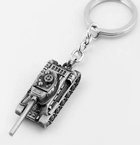 Schlüsselanhänger Panzer Tank Militär Camouflage Leo Piranha