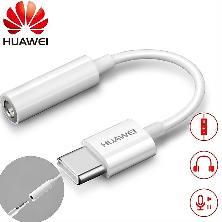HUAWEI USB Typ C Zu 3,5mm Kopfhörer Jack Aux Audio Kabel