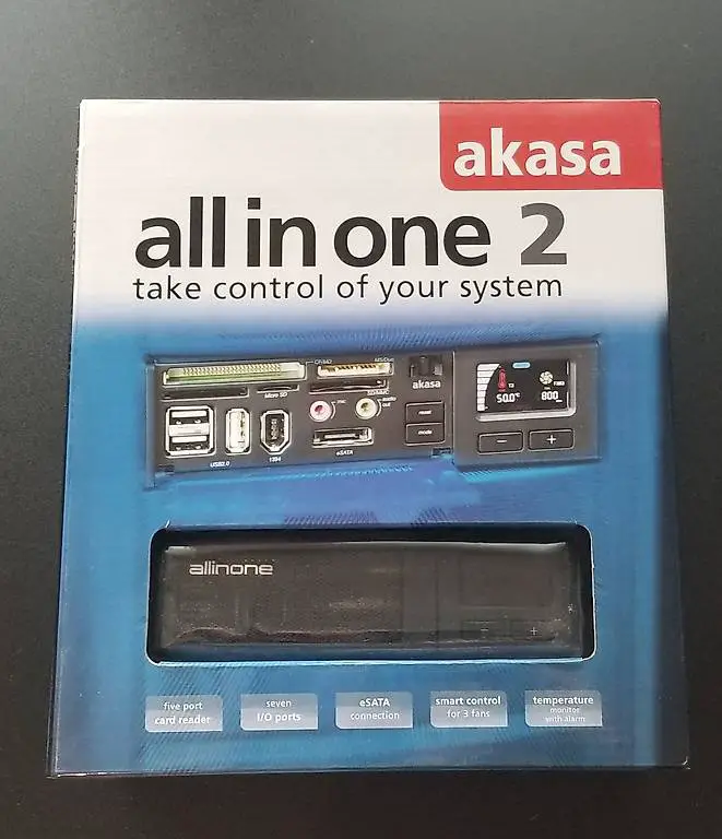 Akasa All in One 2 Frontpaneel