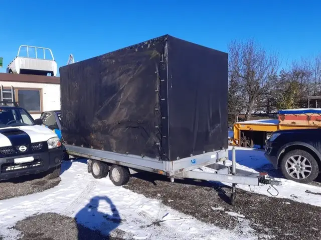 UNSINN, Remorque tandem 2 essieux GTP 20-30, Brücke-Verdeck