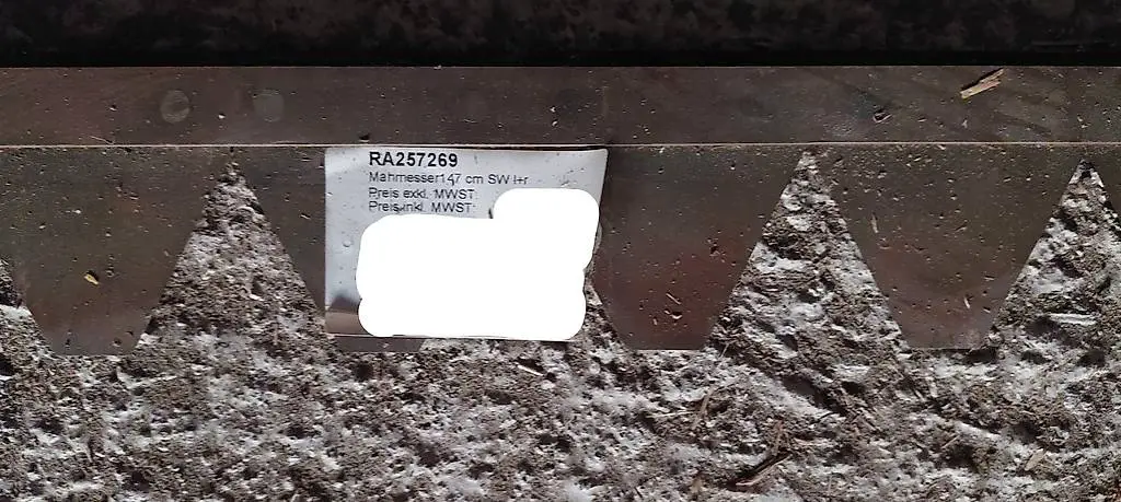 Rapid Mähmesser 147 cm