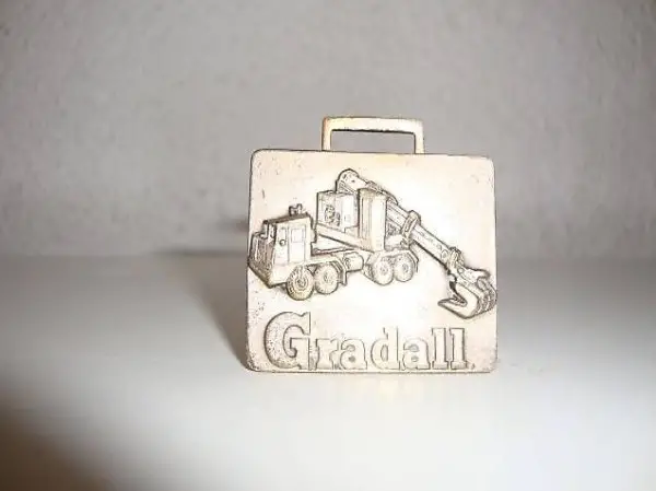  Alter Schlüsselanhänger Gradall