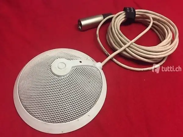 RCF MT-3200 Grenzflächenmikrofon Halbniere