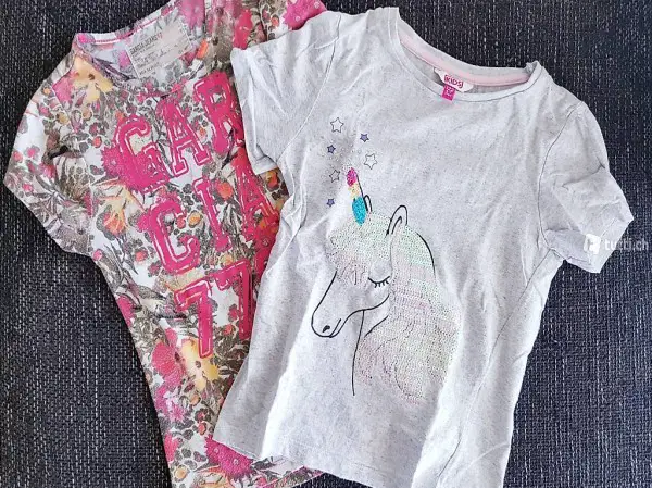 Shirt kurzarm Gr. 122 Garcia Jeans Mädchen