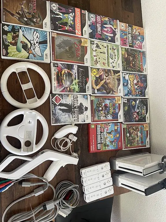 Wii Konsole + Games