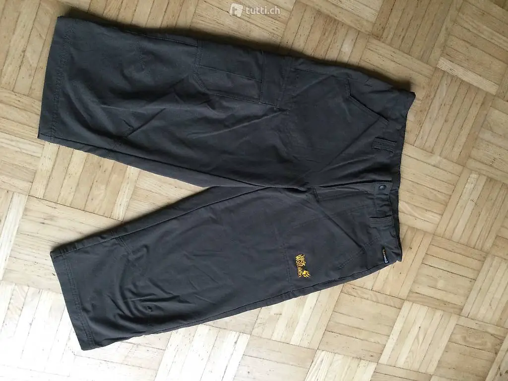  Hose 164 kurz Jack Wolfskin wanderhose Trekkinghose