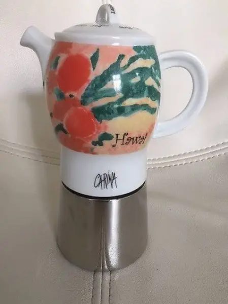 Moka per 2 tazze Carina Dream Islands