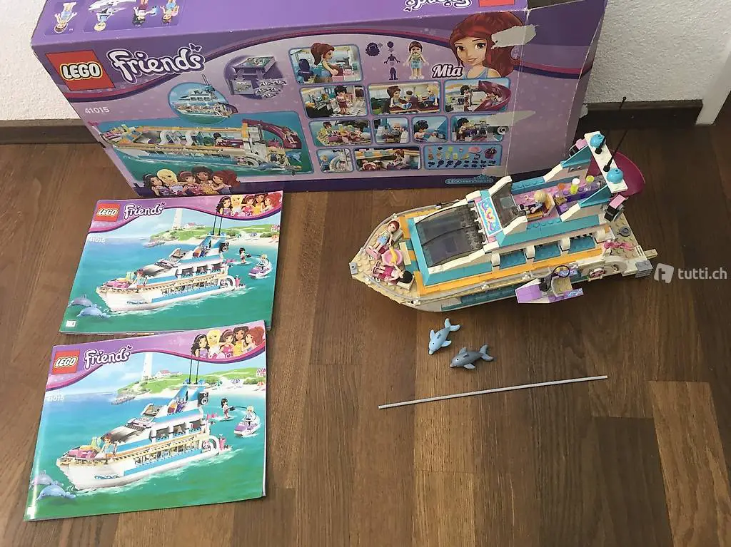 Lego Friends Yacht Schiff inkl. Anleitung und Schachtel