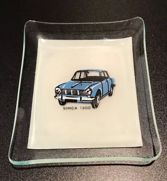 Alter Aschenbecher, Simca 1300