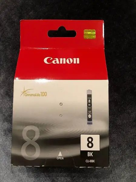 Canon schwarz / black 8