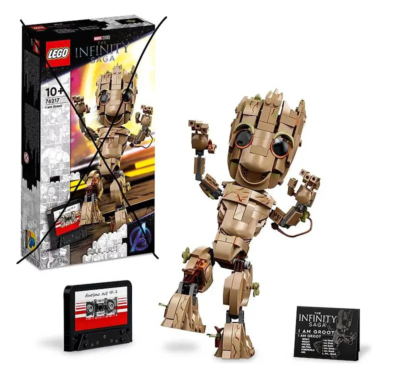 Lego Set 76217 «I am Groot», gebraucht, Top-Zustand