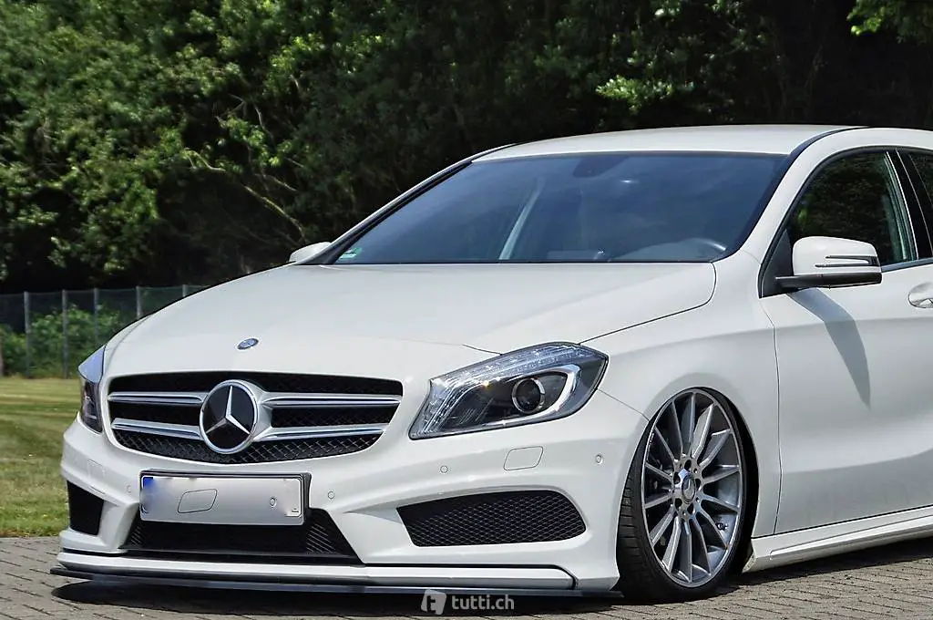  Spoilerschwert Frontspoiler Mercedes A-Klasse AMG-Line W176