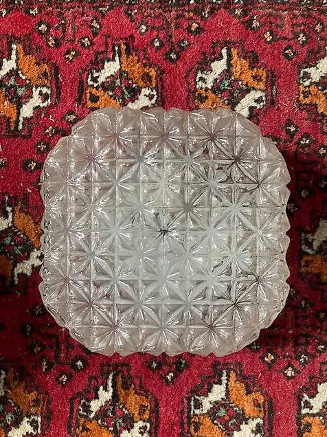 Wandleuchte Ornamentglas NaN