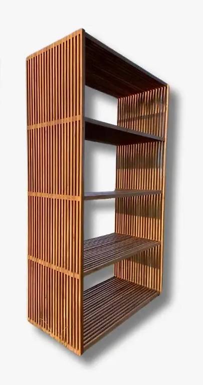 TEAK Regal Möbel - design Schrank * Raumteiler