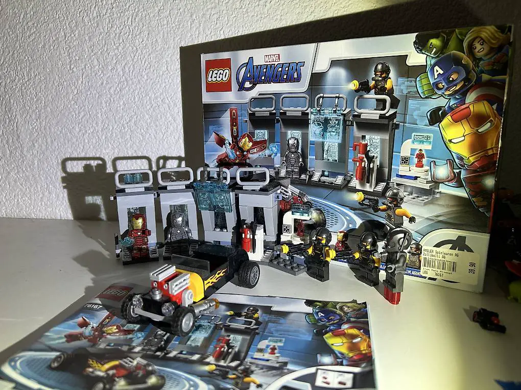 Lego Avenger Set mit coolen Ironman Figur