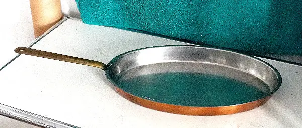 Kupferpfanne Flammbierpfanne Oval