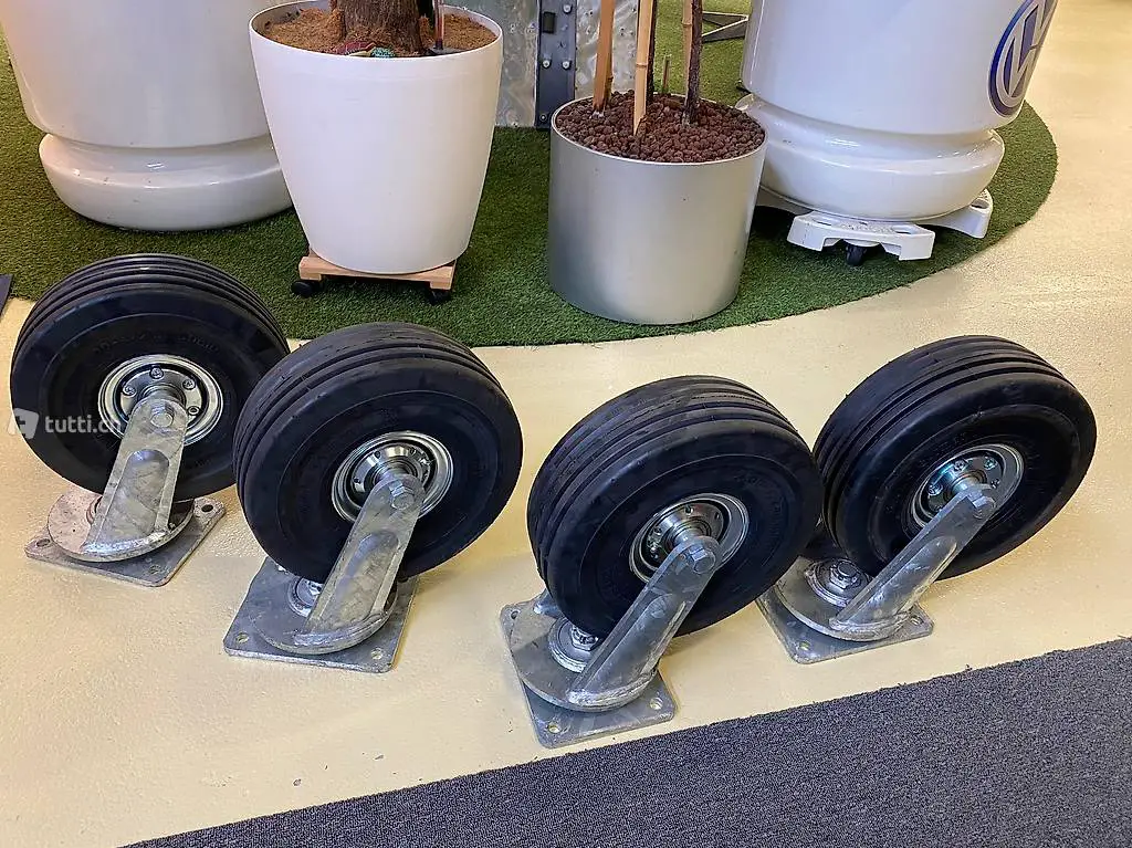 Schwerlast Räder 1300 kg 4 Stück
