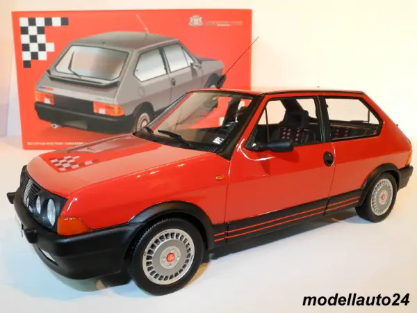 Fiat Ritmo 130 TC Abarth 1985 Rosso / Laudoracing 1:18