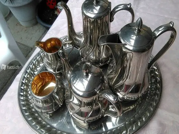 Kaffee- und Tee-Set, 6-teilig