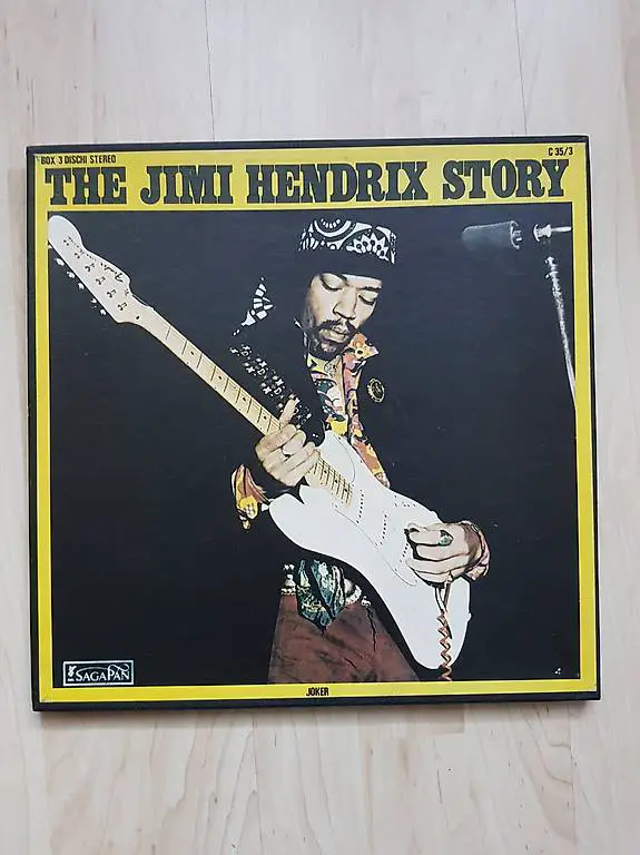 Jimi Hendirx Story Vol. 1 - 3 / Vinyl Box / Rare