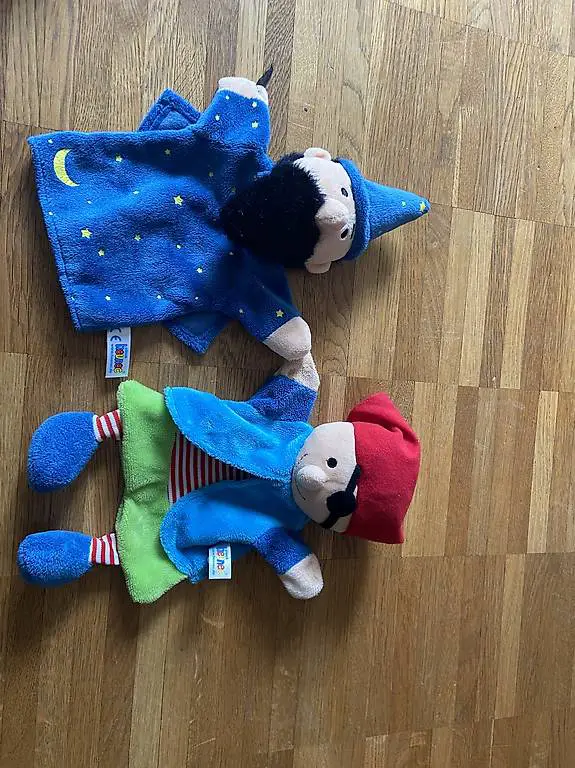 Handpuppen Zauberer und Pirat