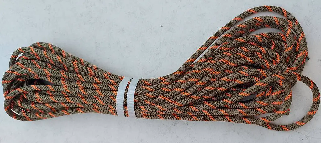 Mammut Kletterseil Endstück 18m, braun/rot, unbenutzt