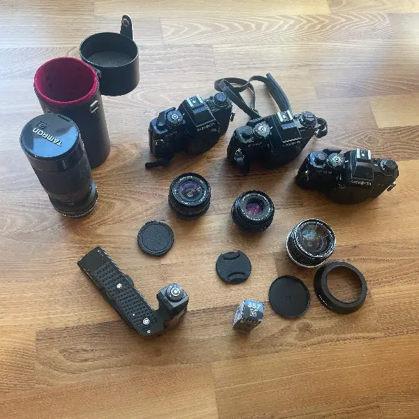 Minolta x700/x500 Analogkamera- / Objektivsammlung