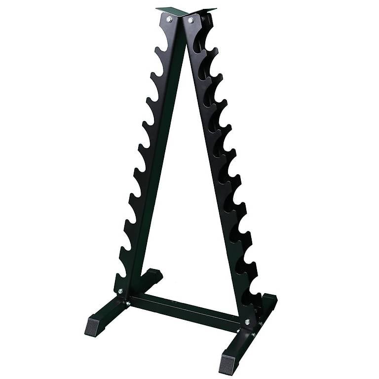 Hantelständer für Kurzhanteln ROCK Chrom 1-