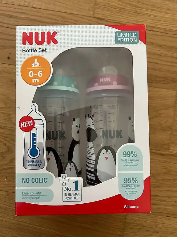 2 süsse NUK Schoppen NEU