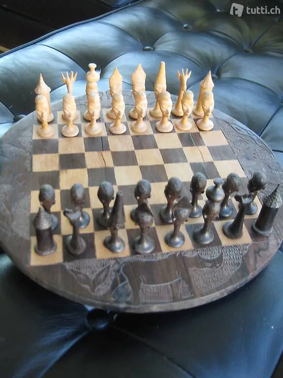 Schachset aus Tansania