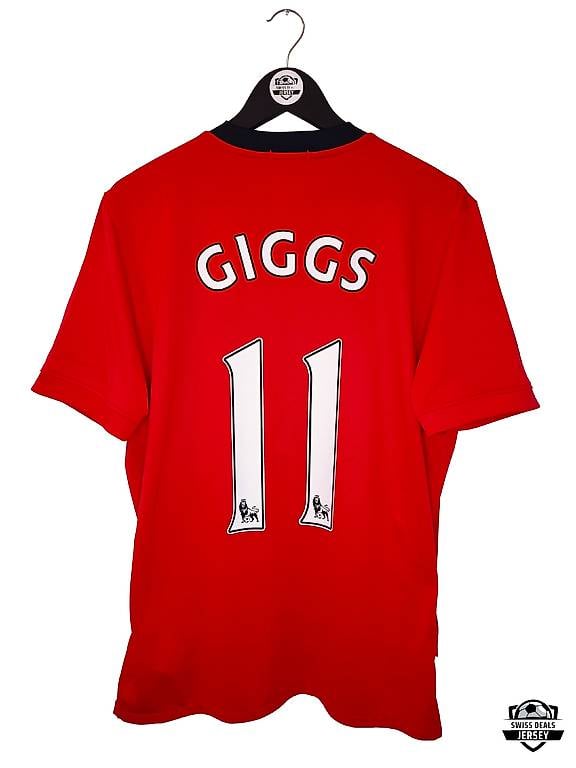 Original GIGGS #11 Manchester United 2009-10 Home Trikot