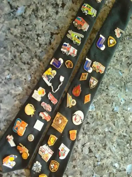 Pinn Sammlung von Feuerwehrdienste