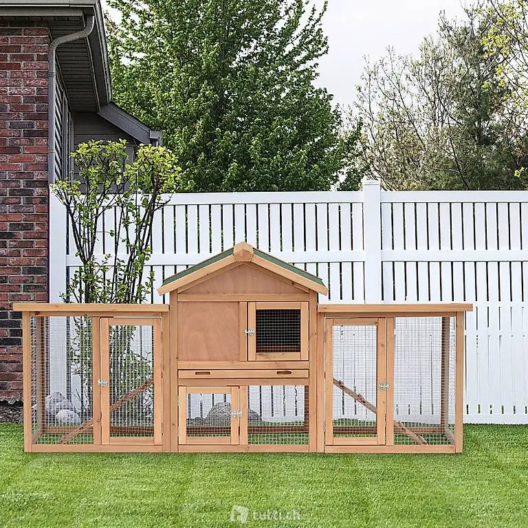  Zwerghühnerstall Zwerghühnerhaus mit Nistkasten Hühnerstall
