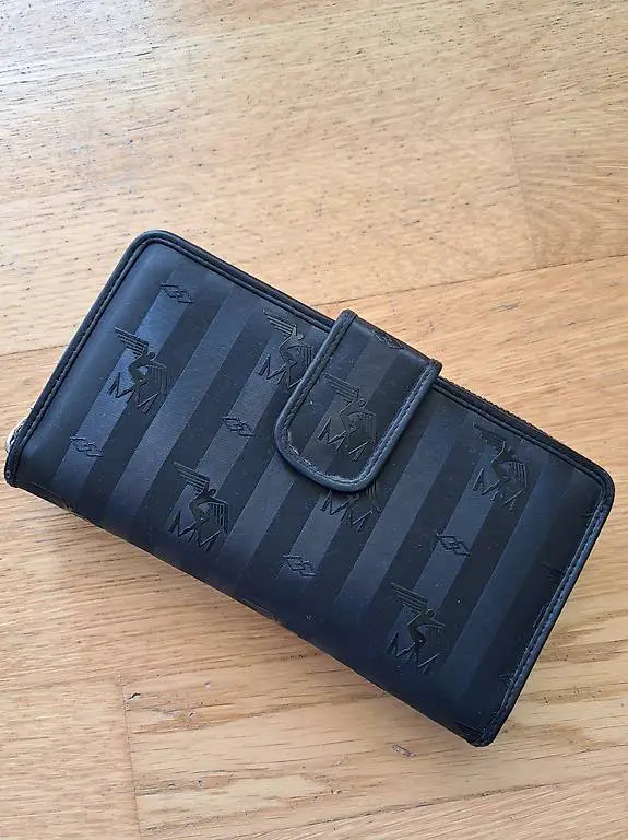 Mollerus Portemonnaie Matterhorn schwarz/silber