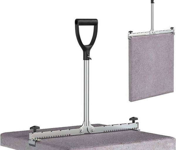  Plattenheber mit extra langem Griff - 30-62cm