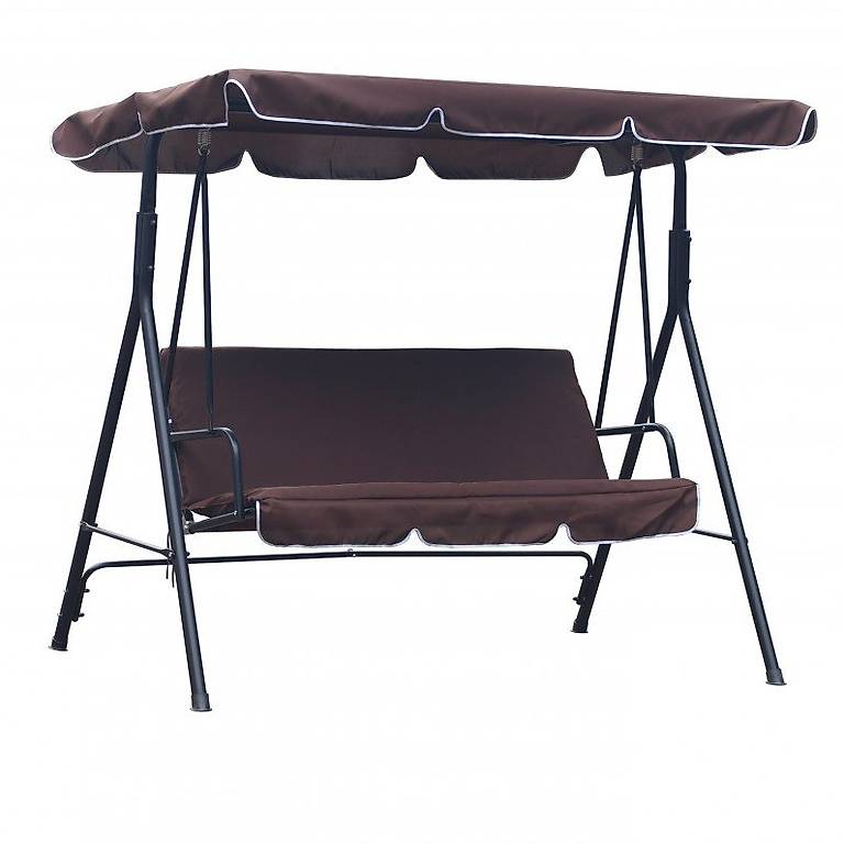 Hollywoodschaukel, braun
