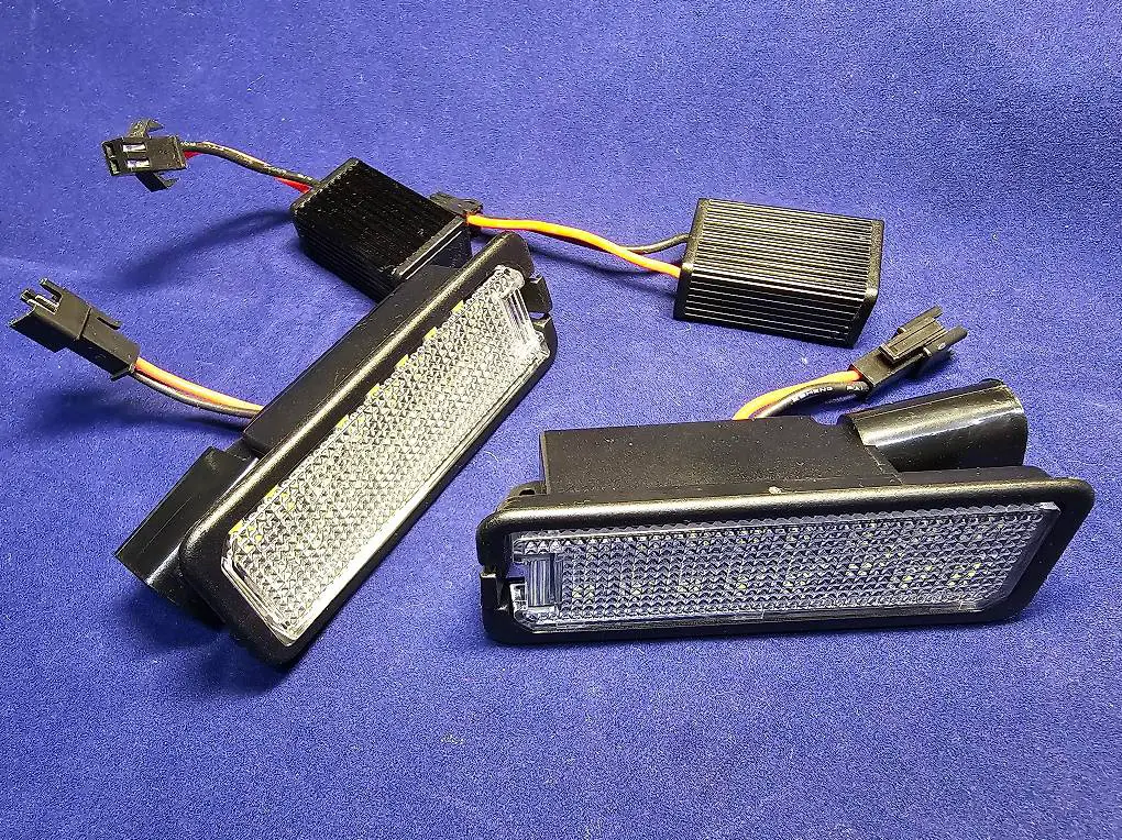2x LED Kennzeichenbeleuchtung Nummernschild für Golf 7