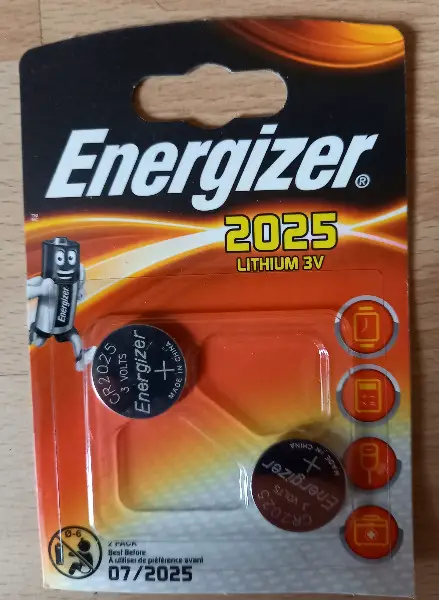 Energizer Knopf Batterien CR2025