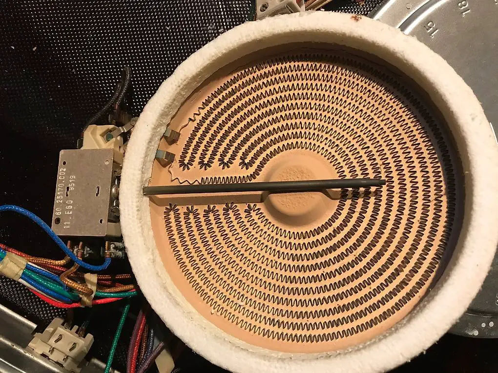 Strahlungskörper Heizkörper Herdplatte EGO 1200W 400V