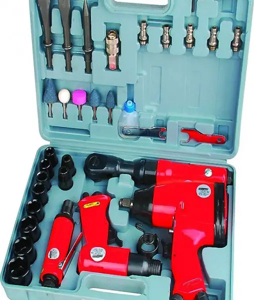  Druckluftwerkzeug-Satz, 33-tlg