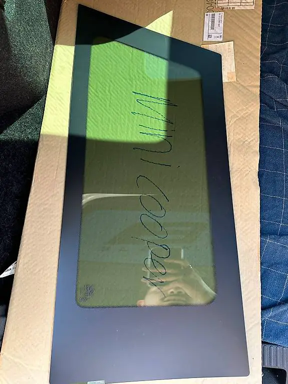 Mini Cooper Seitenscheibe schwarz links neu