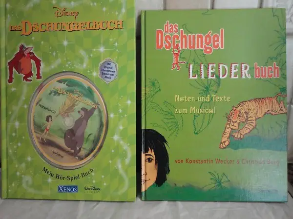  DISNEY DAS DSCHUNGELBUCH, mit Hörspil CD