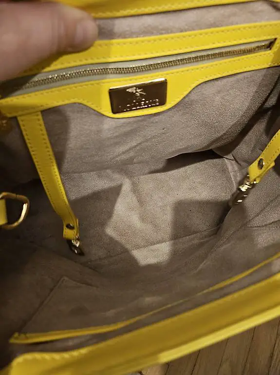 Gelbe Maison Mollerus Tasche Minusio, Top Zustand.