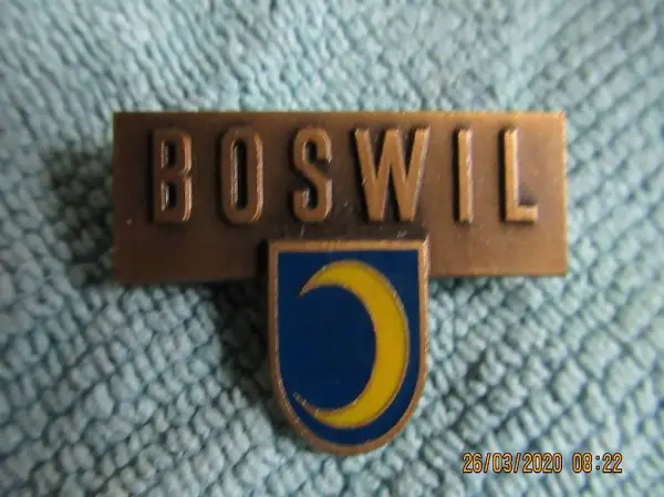 Plakette, Anstecker, Abzeichen, Pin von Boswil AG