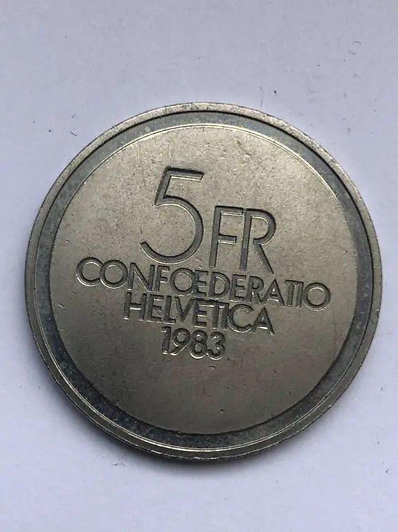 Sondermünzen 5 Franken