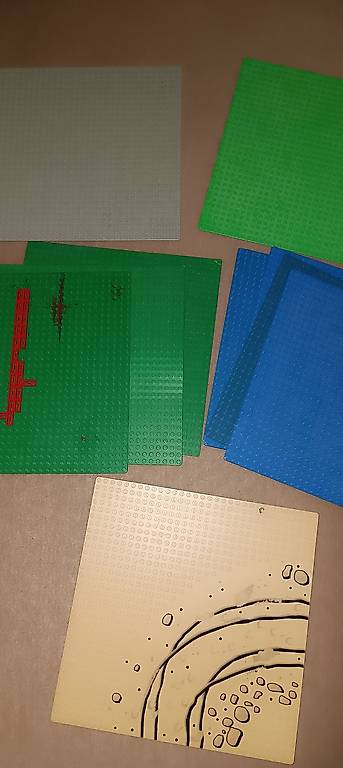Lego Strassen Grundplatten