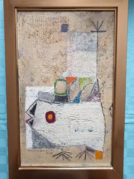  Bild Walter Matysiak Öl auf Malplatte Signiert Datiert